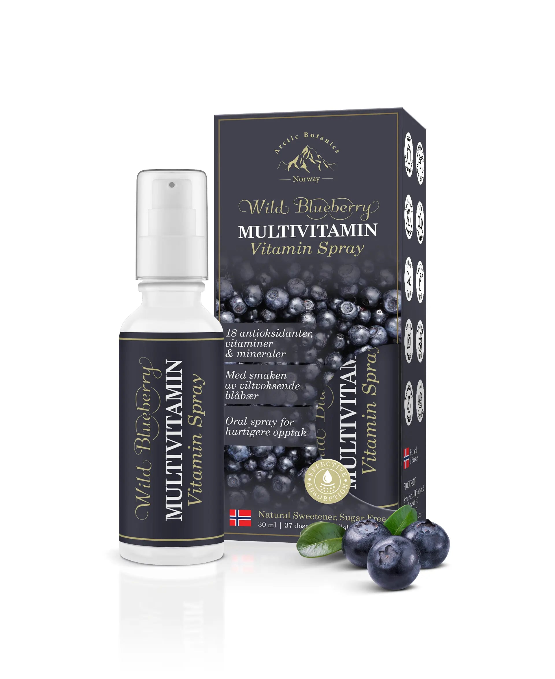 MULTIVITAMIN SPRAY BLUEBERRY FLAVOUR