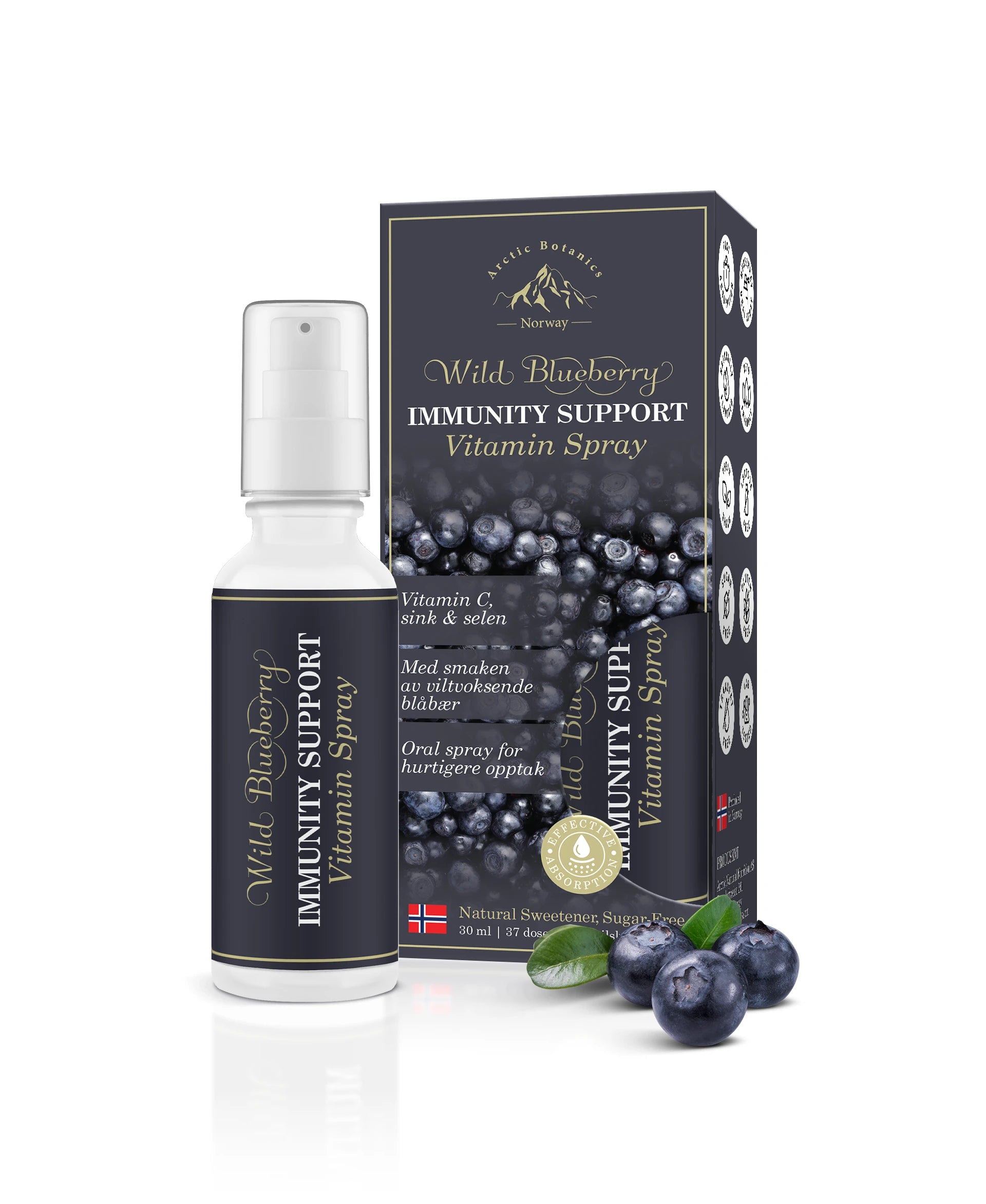 IMMUNITY SUPPORT SPRAY BLUEBERRY FLAVOUR
