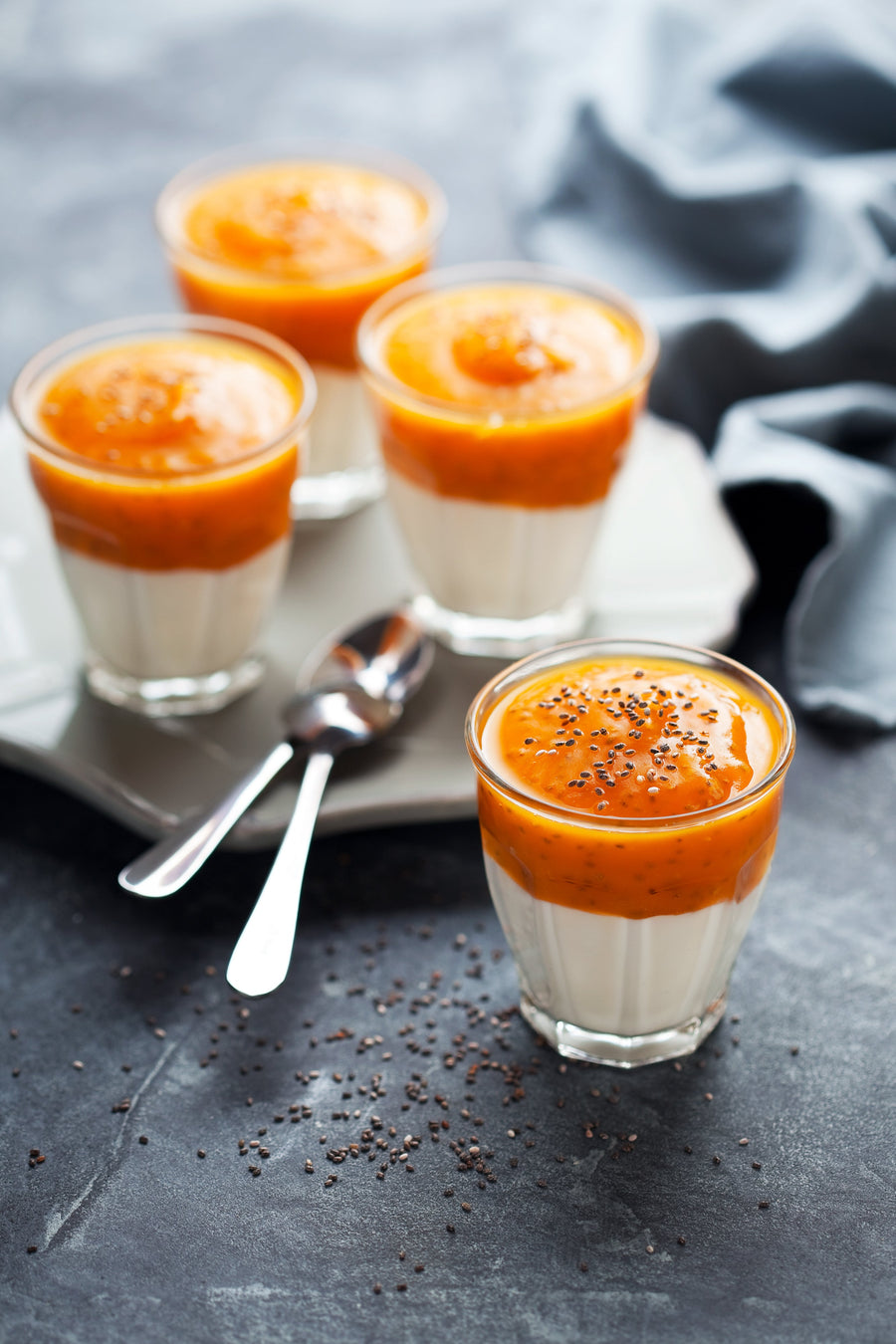 Pumpkin Chia Seeds Pudding